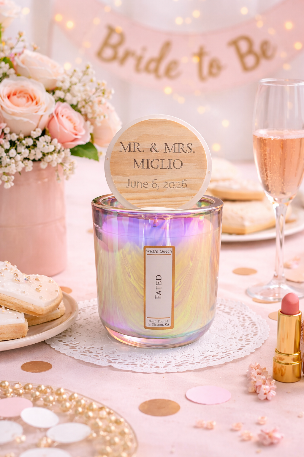 10 oz PERSONALIZED CANDLE
