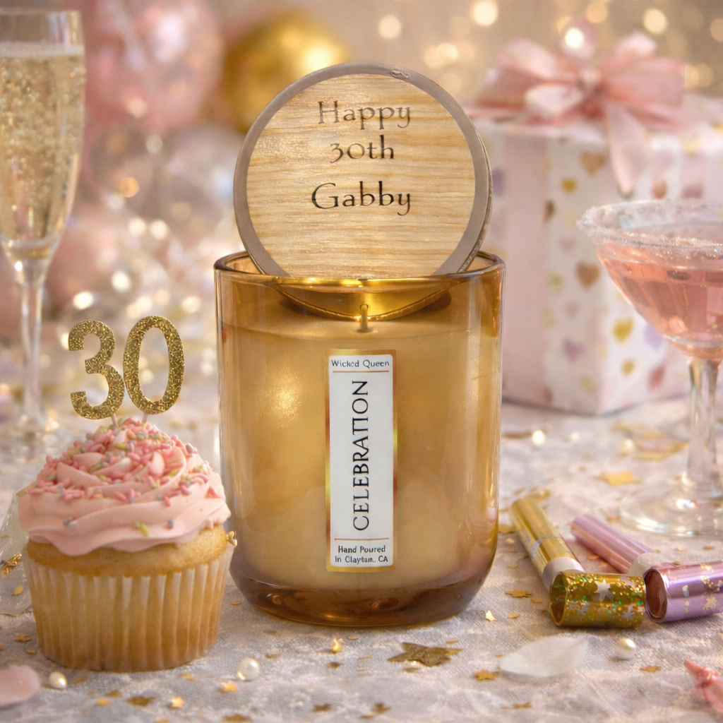 10 oz PERSONALIZED CANDLE