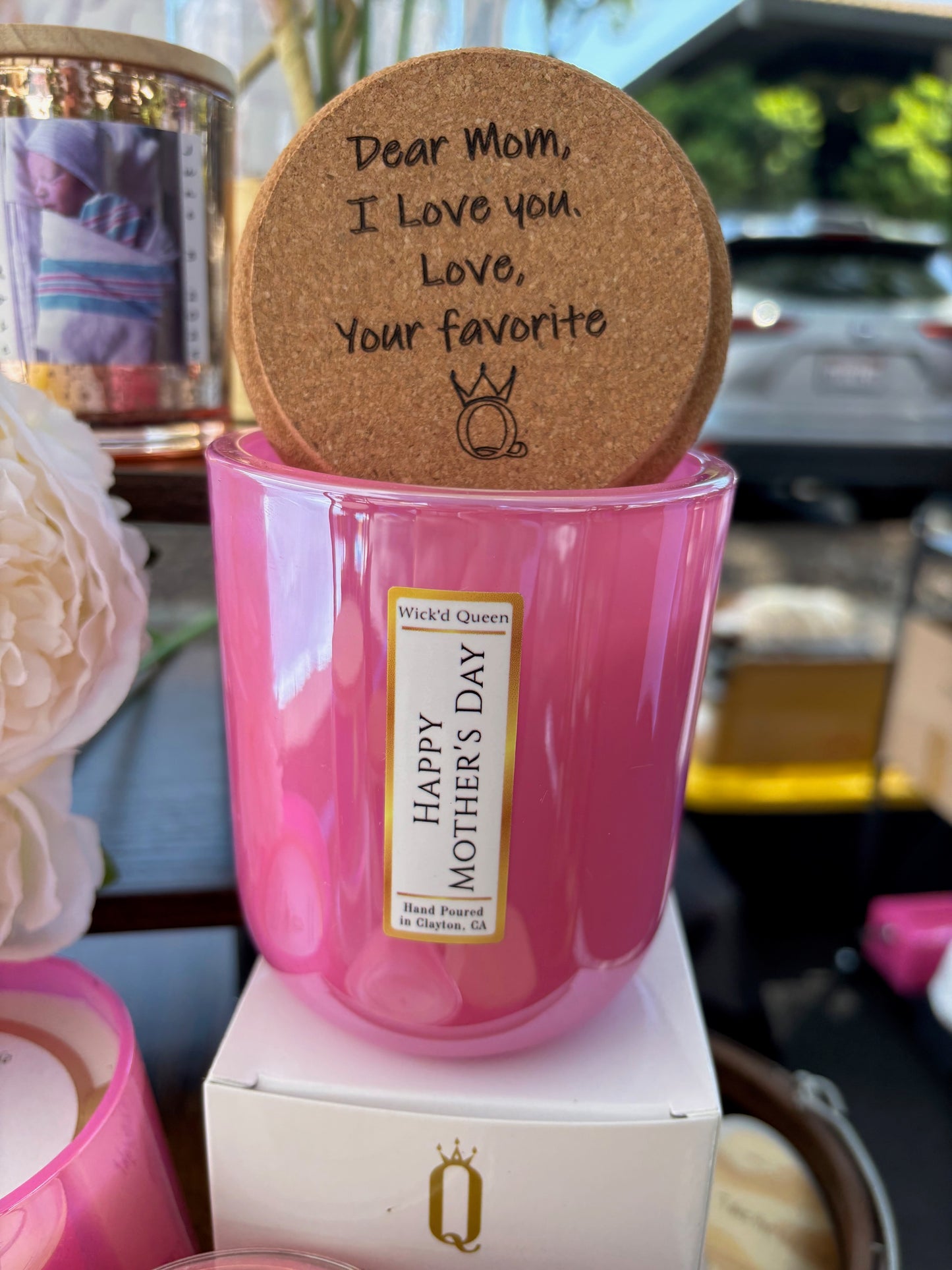 10 oz PERSONALIZED CANDLE
